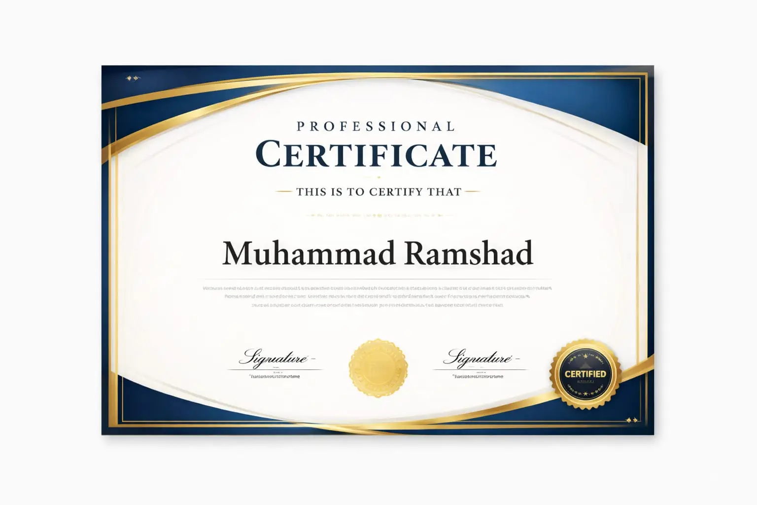 certificate 2